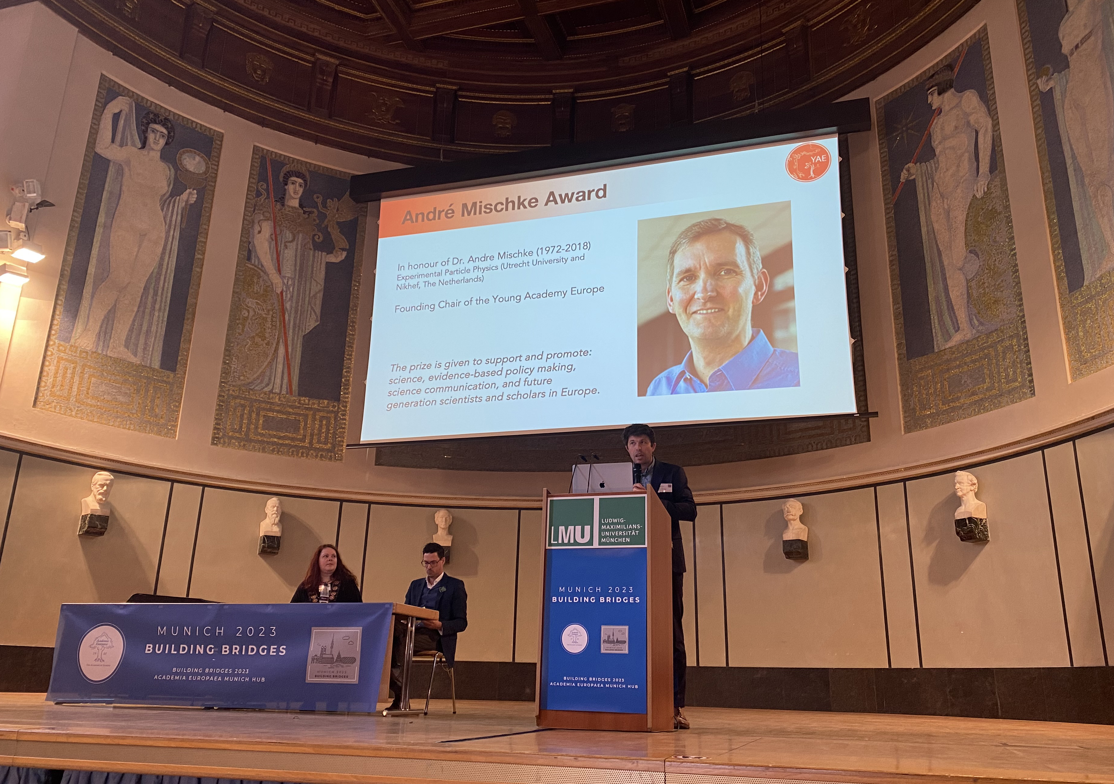 Laudator: Scott Bremer, Co-vice-chair of YAE