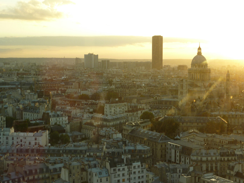 Paris with the Dôme des Invalides